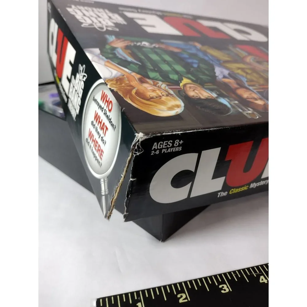 Clue The Big Bang Theory Edition Hasbro 2013 Mystery Board Game Complete